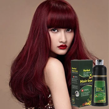 

Herbal Hair Dye Shampoo Natural Non-Scalp Hair Care Multi-Color Hair Dye for Men and Women EY669