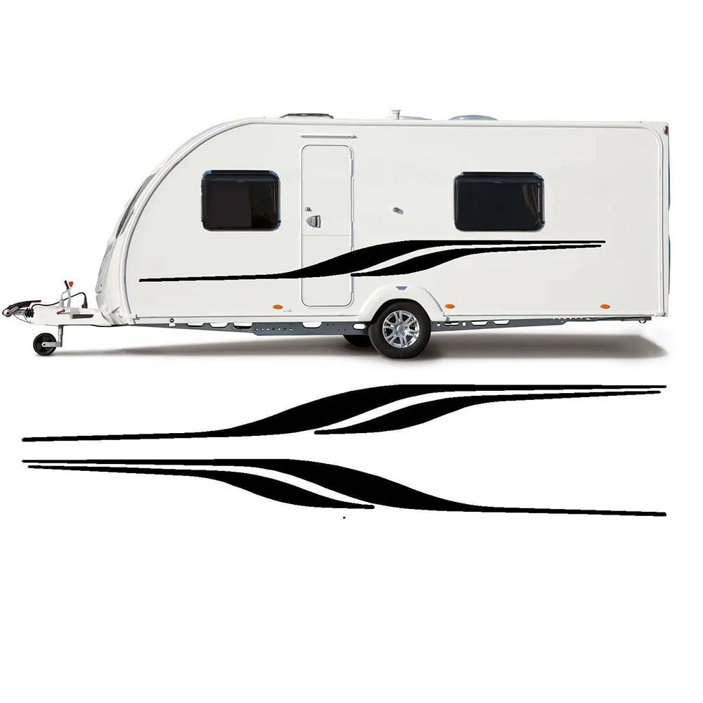 MOTORHOMECARAVANVINYLGRAPHICSKITDECALSSTICKERSSTRIPES17XLFAST