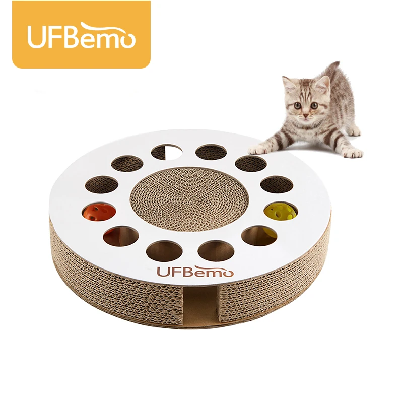 UFBemoCatToyScratcherKittenPetCatnipBedScratchPetProducts