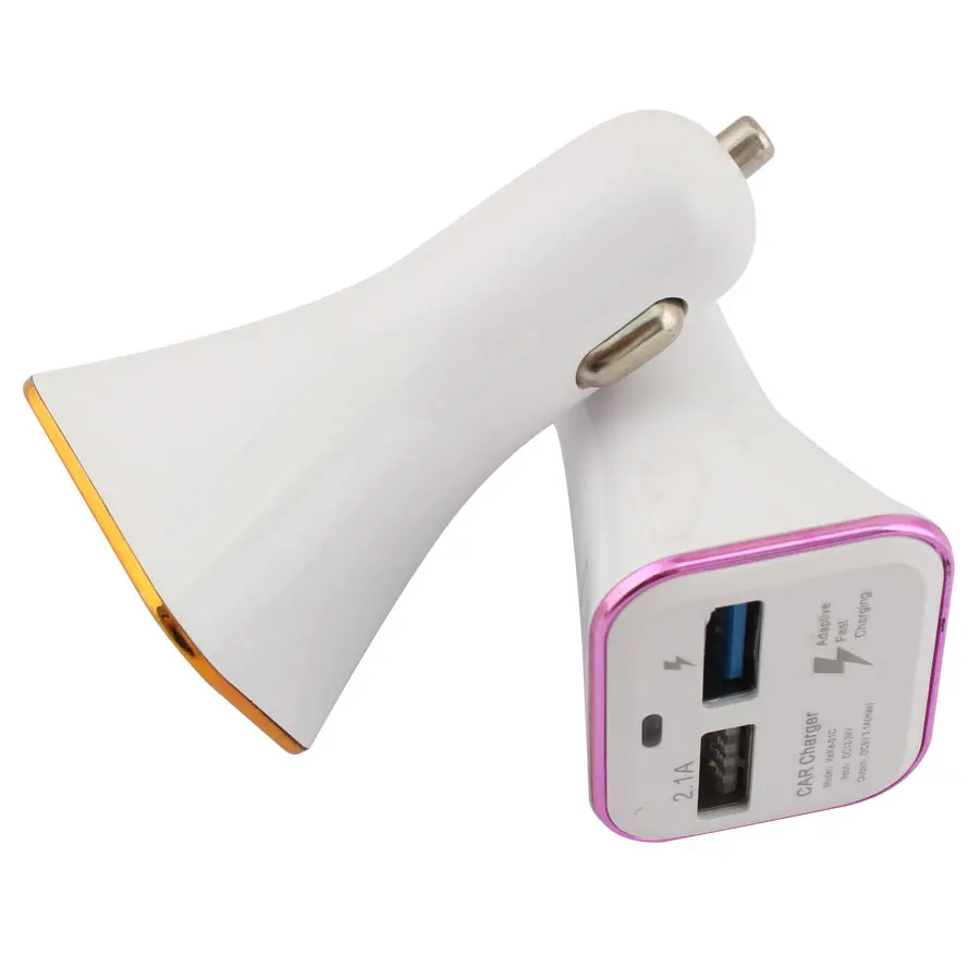 

Dc 5v 3a power adapter car usb mobile phone fast charger double power supply dc 12v 24v usb universal adapter charger cigarette