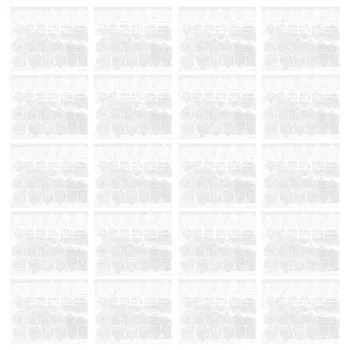 

20 Sheets Nail Art Glue Sticker Double Sided False Nail Tips Transparent Adhesive Tabs Nail Glue For Women Girl
