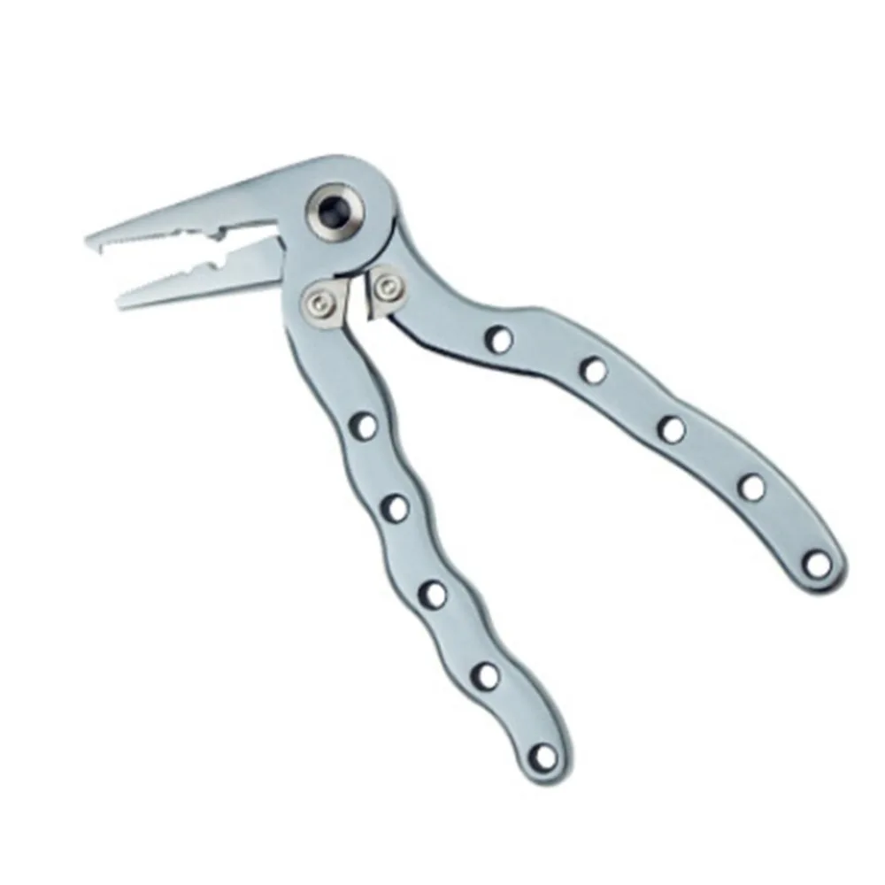 

Creative Mini Portable Aluminum Alloy Fishing Pliers Braid Cutter Split Ring Pliers Hook Remover Fishing Tackle Tool