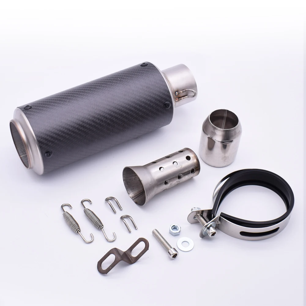 

51mm 61mm Motorcycle pipe exhaust with DB killer Exhaust Pipe Muffler For Yamaha MXT850 Niken GT XT1200Z SUPER TENERE FZR400
