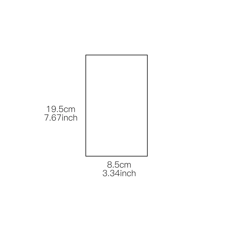 8.5x19.5 cm 50pcs 100 шт Различные биоразлагаемые нетканые мешки для питомника, сумки для выращивания растений, тканевые сумки для выращивания рассады - Цвет: 8.5x19.5 cm 50pcs
