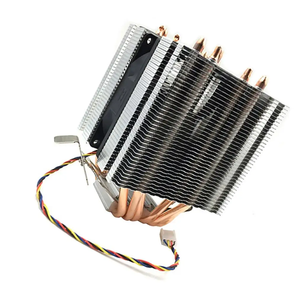 Avc Чистая медь 6 теплоотвод процессора Amd 1155 1156 Настольный компьютер вентилятор процессора кулер теплоотвод