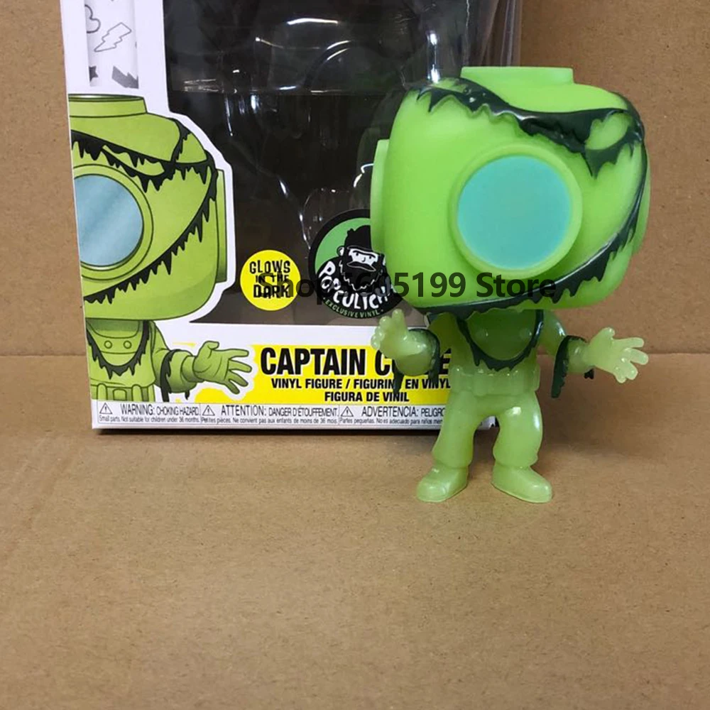 Scooby Doo CAPTAIN CUTLER 632 Glows In The Dark With Box Vinyl Action Scooby Doo CAPTAIN CUTLER 632 Glows In The Dark With Box Vinyl Action