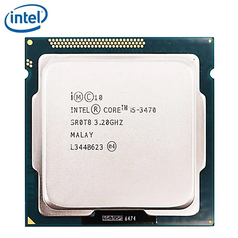 Процессор Intel Core i5 3470 i5 3470 6M cache 3,2 GHz 77W LGA 1155 PC Настольный компьютер cpu протестированный 100% рабочий|Процессоры| | АлиЭкспресс