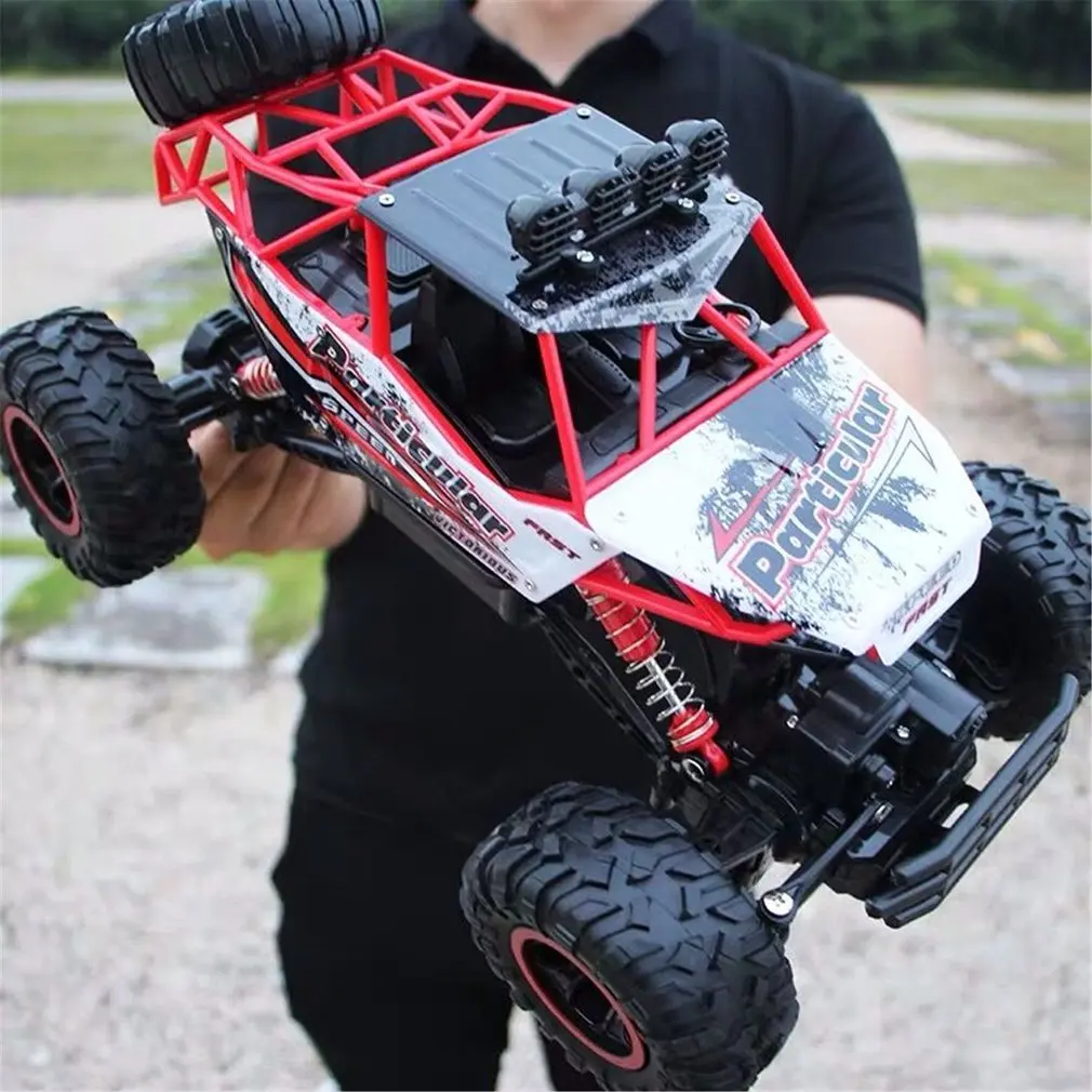 4WD высокоскоростной Сплав беспроводной пульт дистанционного управления автомобиль электрический внедорожный прочный альпинистский Автомобиль 2,4 ГГц беспроводной дрейф грузовик
