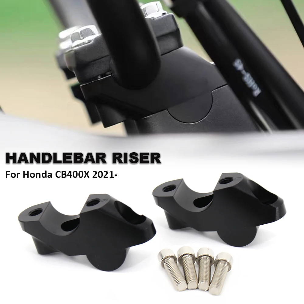 

Handlebar Riser Bar Mount Handle Clamp 2021 2022 For Honda CB400X CB 400 X CB 400X cb400x cb 400 x