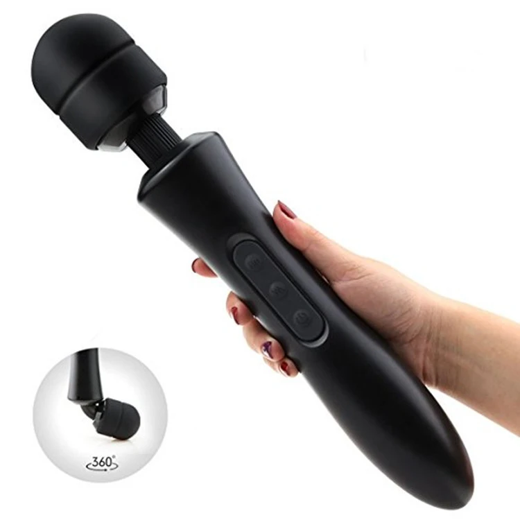 Nouveaux-vibrateurs-clito-oraux-puissants-pour-femmes-USB-Charge-AV-baguette-magique-vibrateur-masseur-jouets-sexuels