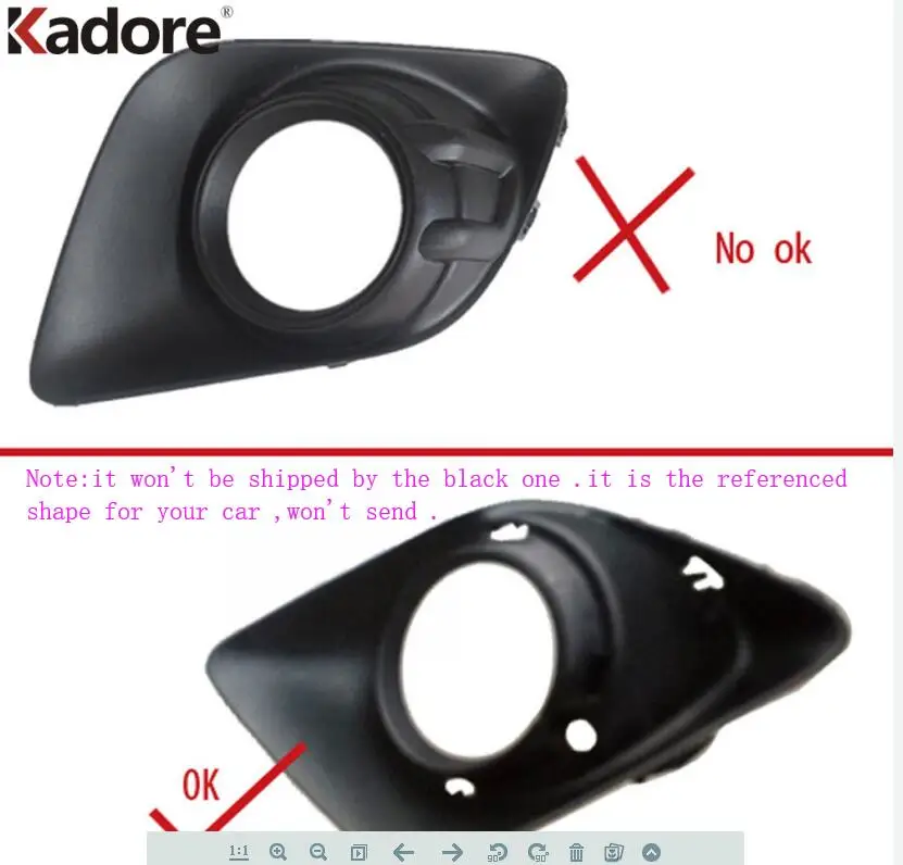 Передние противотуманные фасветильник для Mitsubishi Outlander Sport ASX 2010 2011 2012