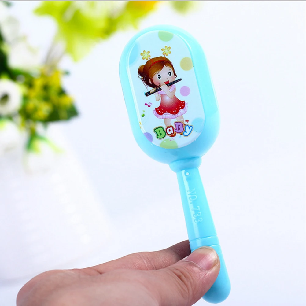 Музыкальная Подарочная игрушка, ручной Колокольчик для раннего ребенка