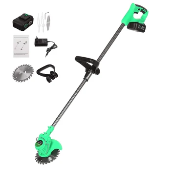 

Electric Lawn Mower 6000mah Li-ion Cordless Grass Trimmer Rechargeable With 1xBattery Mower Household Cutter Garden Tools Kits