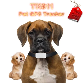 

TKSTAR TK911 Wifi Pet Cat Dog GPS tracker Mini Tracking Locator Device adsorption charging Long Standby Time free platform APP