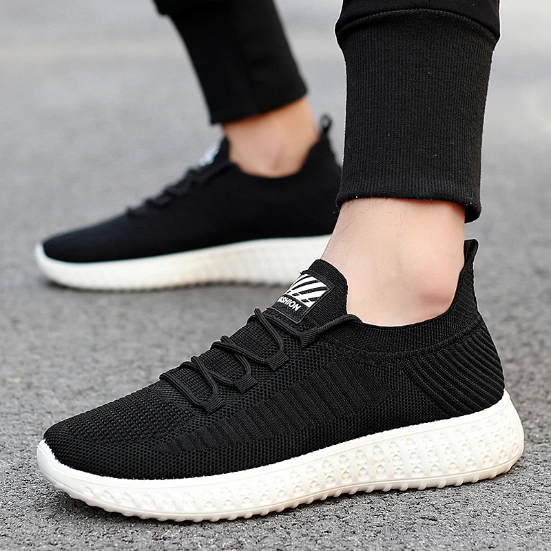 

Summer men's shoes with breathable surface movement leisure shoes men running network han edition tide joker cloth shoes sneaker