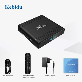 

KEBIDU X96 Air Set Top Box Android 9.0 Amlogic S905X3 Smart TV Box wifi 4K 8K 24fps X96Air 2GB 16GB 2.4G&5G TV BOX