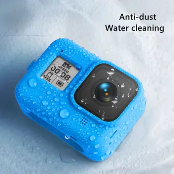 

NEW For GoPro Hero 8 Black Accessories Colorful Soft Silicone Rubber Frame Protective Case Cover for Go Pro 8 Camera Accessories