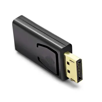 

Mini Display Port Male To Male HDMI Converter 1080P DP To HDMI Adapter Gold-plated Plug ABS Shell Support Hot Plug