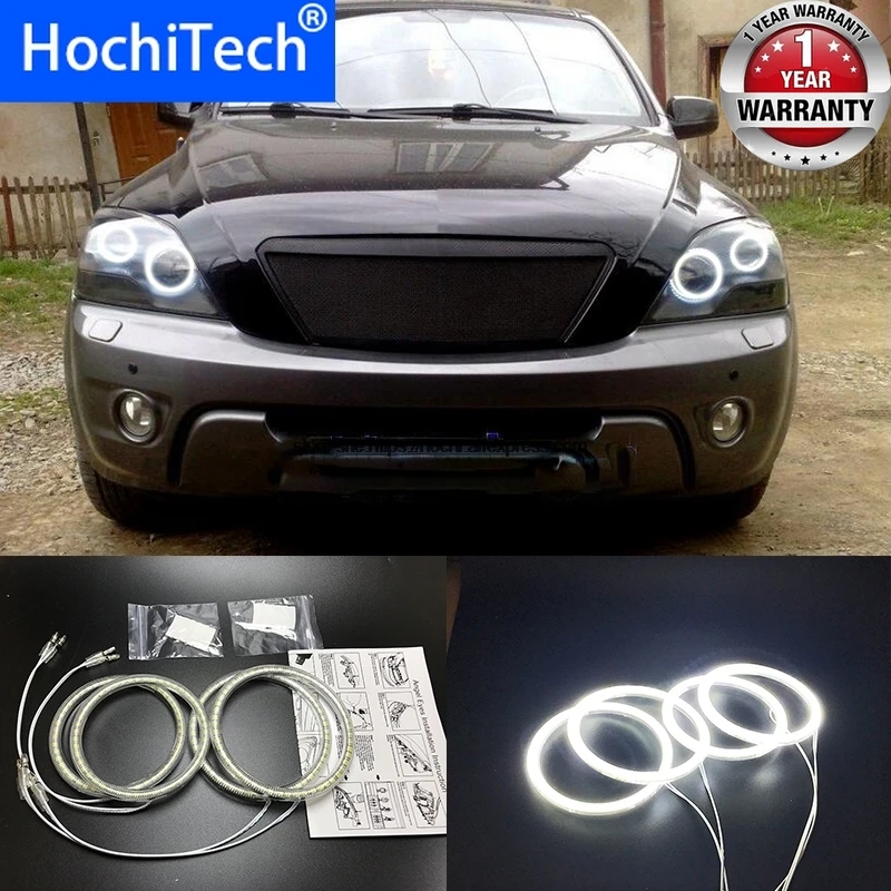 HochiTech для Kia Sorento 2006 2009 ультра яркие SMD белые светодиодные глаза ангела лм 12 В