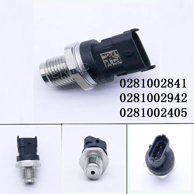 0281002841 0281002942 0281002405 0281006158 Sensore Di Pressione Common Rail Carburante 028 100 6158 028 100 2841 028 100 2942 028 100 2405
