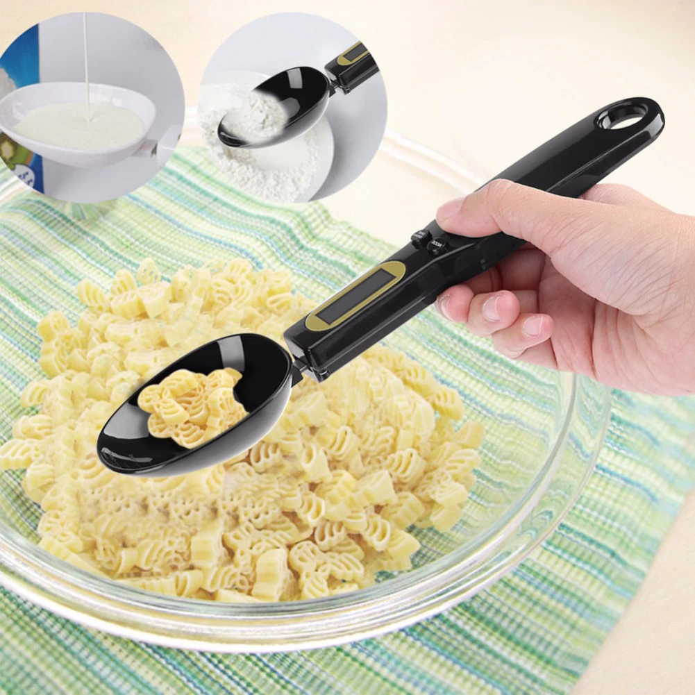 500G/0.1 Accurate Electronic Measuring Spoon Scale Kitchen Weighing Balance Tool New