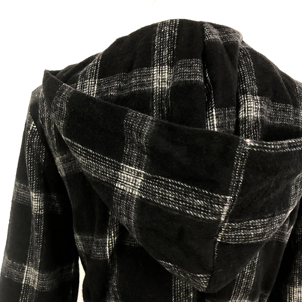 Seluxu Осень Зима Женское пальто manteau femme Полосатое Женское пальто abrigo mujer женское длинное пальто женские пальто cappotto donna