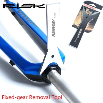 

RISK KENWAY SERIES Bicycle Fixed-gear Removal Tool Press-in Headset Crown Race Remover Tool Repair Blade Tool For Mountain Bike