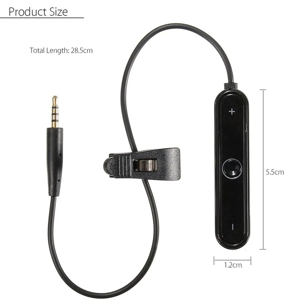 Профессиональный Bluetooth V4.1 беспроводной адаптер длинный кабель приемник подходит для Bose OE2 OE2i OE QC25 наушники