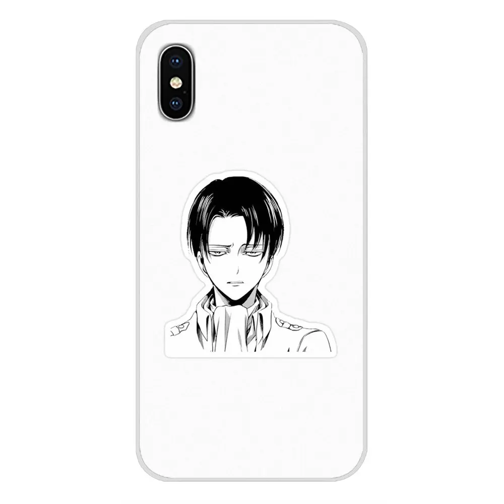 Anime Attack On Titan Levi Ackerman For Xiaomi Redmi Note 3 4 5 6 7 8 Pro Mi Max Mix 2 3 2S Pocophone F1 Mobile Phone Case Cover 