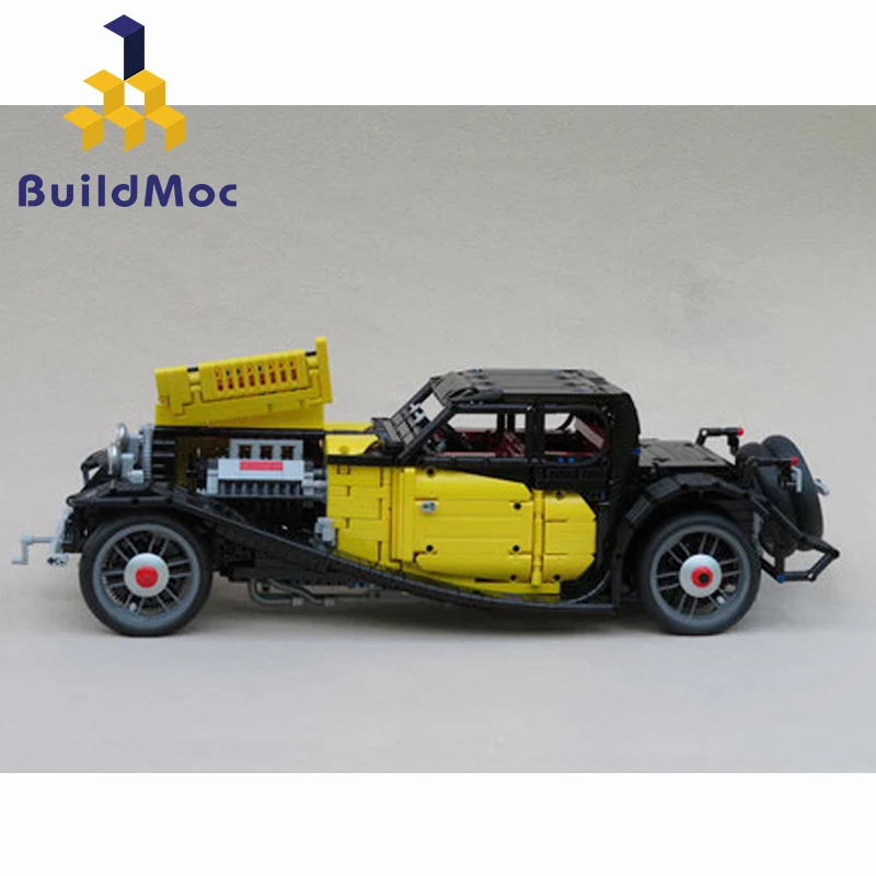 Конструктор BulidMOC 50T Technic гоночный автомобиль классическая модель автомобиля