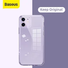Baseus – coque souple transparente pour iPhone, compatible modèles 12, 11 Pro Max, XR, XS