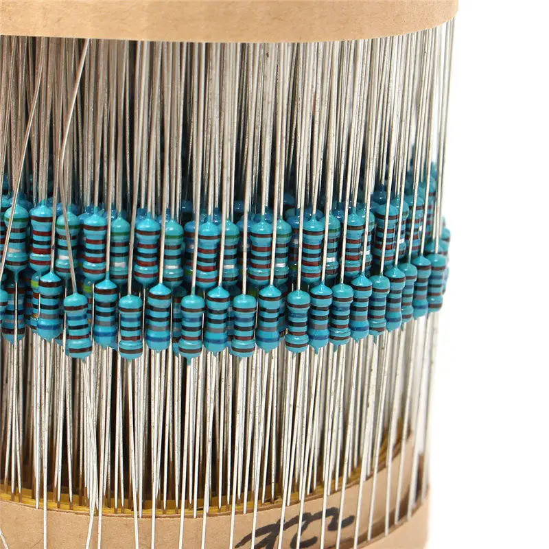 3120pcs 156 Values 1/4W 1% Metal Film Resistors Assortment Kit Set 1ohm-10Mohm 3120pcs 156 Values 1/4W 1% Metal Film Resistors Assortment Kit Set 1ohm-10Mohm