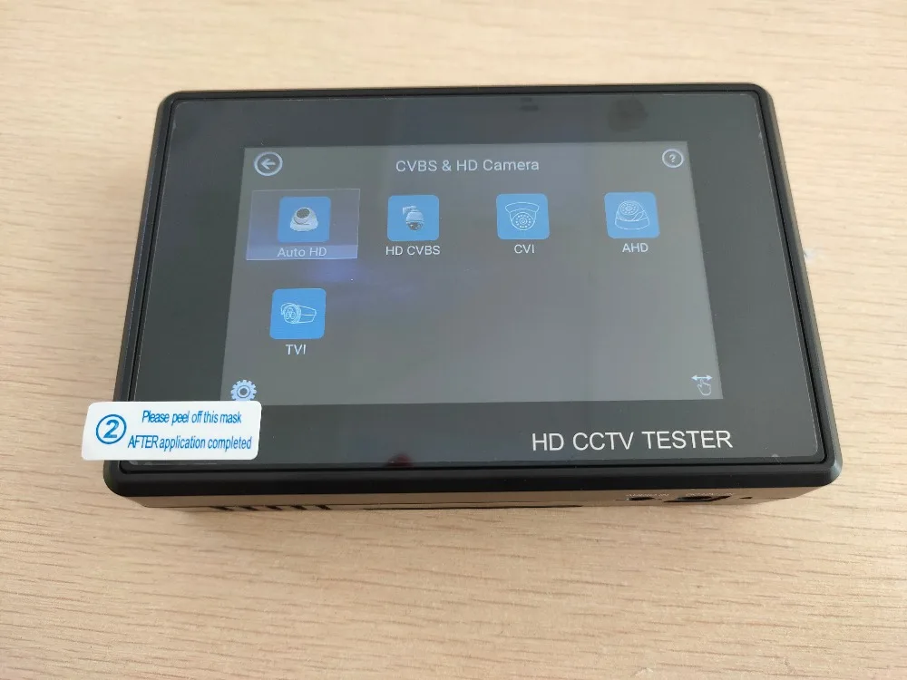 Além de Câmera Monitor com Wif Atualize Cctv Tester H.265 4 k 8mp Tvi Cvi Ahd Analógico 5-em-1 Pulso Ipc-1800 ip 28 tester h.265 4 k ip 8mp tvi