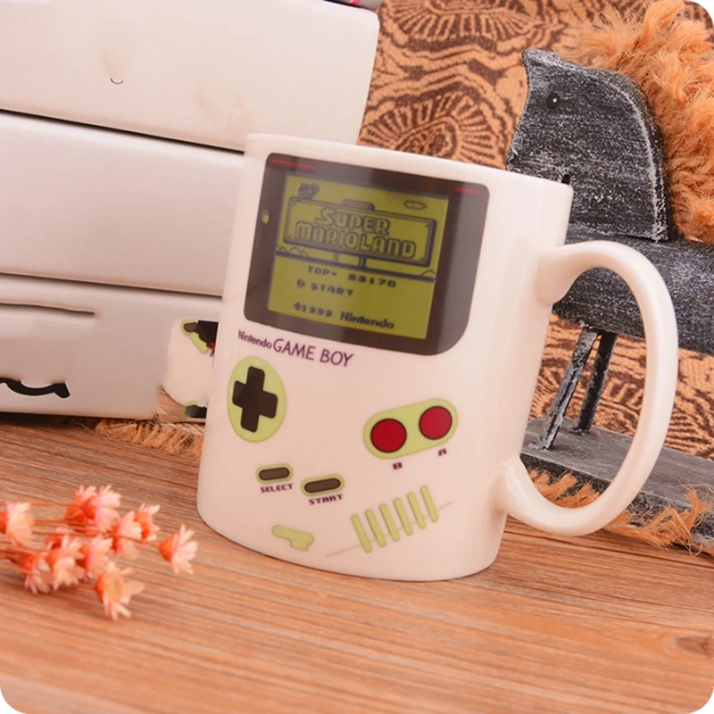 Игровая кофейная кружка креативная меняющая цвет забавная керамическая чашка