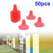 50* Пчеловодство конус пластиковый спасательный прибор Пчеловодство дверь пчела из управления инструмент пчелы спасательное устройство аксессуары demo