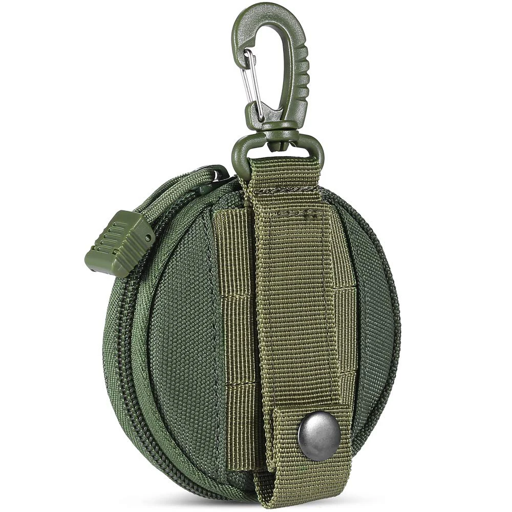 1000D Tactical Wallet Pocket Military Accessory Bag Portable Mini Money Coin Pouch Keys Holder Waist Bag for Hunting Camping 2