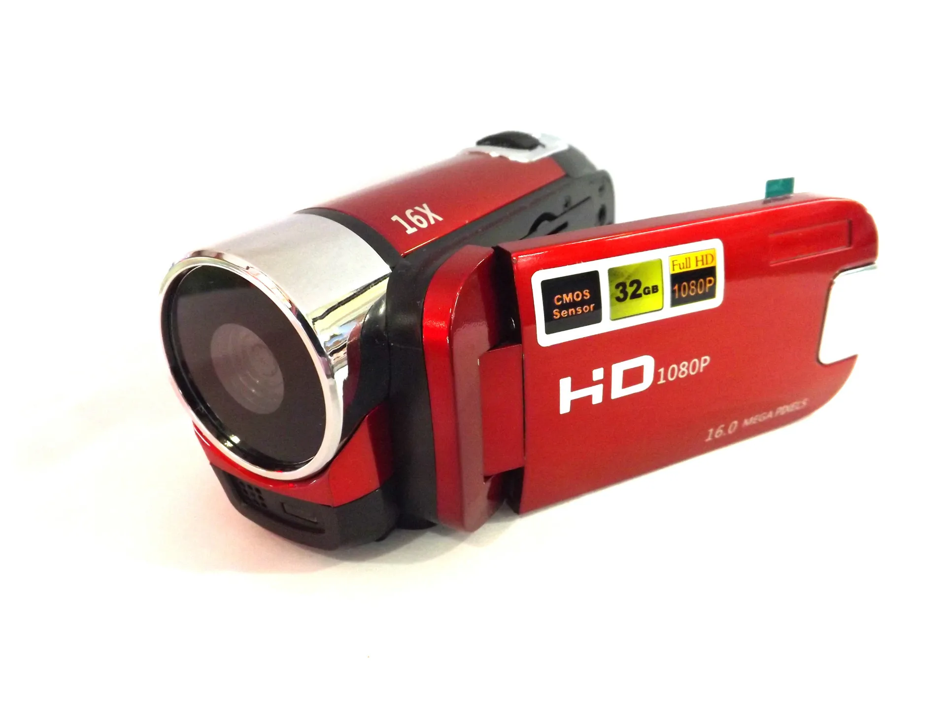 Цифровая камера 1080P видео запись четкое ночное видение анти-встряхивание светодиодный свет таймед селфи профессиональная видеокамера высокой четкости
