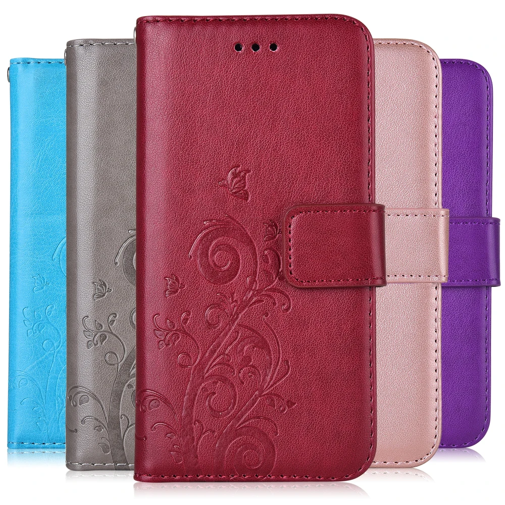 

Coque On Redmi Note 4X Butterfly Floral Kickstand Wallet Case for Xiaomi Mi 6 5c Redmi Note 4X 3S 3X 3 Pro Fitted Case Fundas