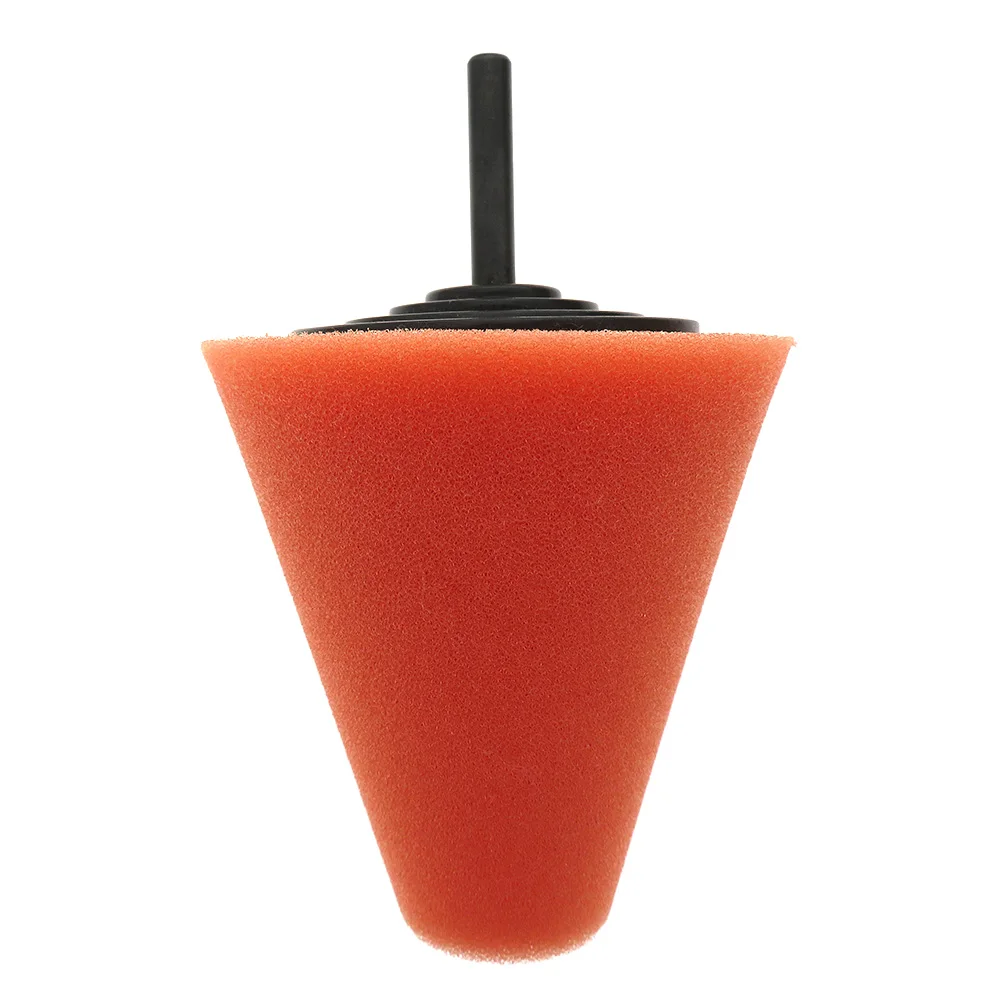 5 шт. набор буров для дрели полировальная Подложка для губки в форме конуса Салфетка Для Полировки Автомобиля для чистки ступицы колеса автомобиля