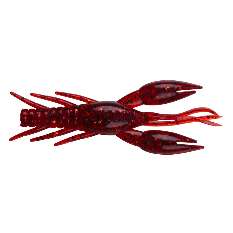 Shaddock 4 шт. Мягкая приманка для рыбалки 8 см 5,2 г резиновая приманка для Раков искусственный Лобстер червь креветка приманка бас рыболовная приманка - Цвет: 1