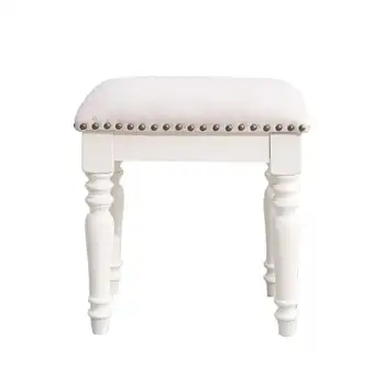 

American dressing stool bedroom solid wood makeup stool makeup stool home change shoes wear shoes stool M0709