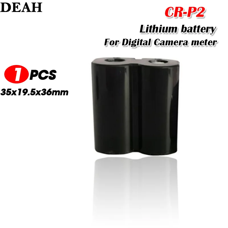 1 упак./лот 6В литиевая батарея CR P2 CRP2 EL223A DL223A LITH 18 для Цифровая видеокамера