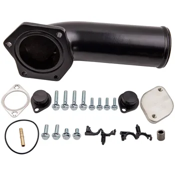

Top EGR Cooler Delete Kit & Intake Elbow Hose for Ford F250 6.4L Diesel 2008 2009