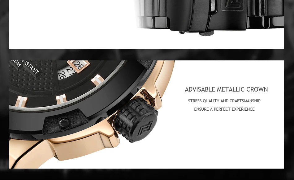 NAVIFORCE Топ люксовый бренд полный стали многофункциональные Мужские кварцевые часы модные Календарь Водонепроницаемые спортивные армейские военные наручные часы