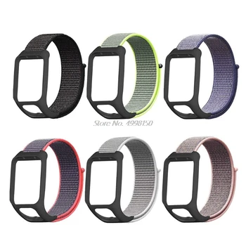 

Anti Scratch Loop Nylon Watch Band Wrist Strap Bracelet Replacement for Tom Runner 3/Adventurer/Spark 3Music/Golfer 2Smart Watch