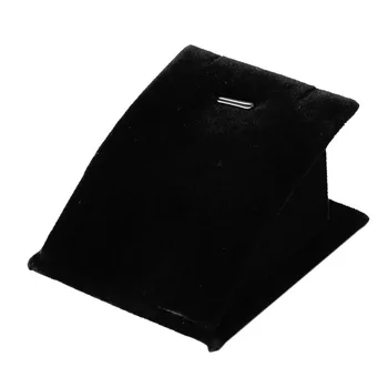 

Velvet Pendant Necklace Chain Jewelry Display Stand Holder Organizer Show Rack