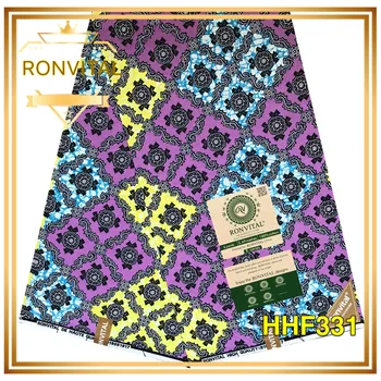 

LADY DRESS DIY FABRIC WAX FABRIC RONVITAL WAX FABRIC HIGH QUALITY 100% COTTON MATERIAL DIY FABRICS 6YARDS/LOT FREE SHIPPING