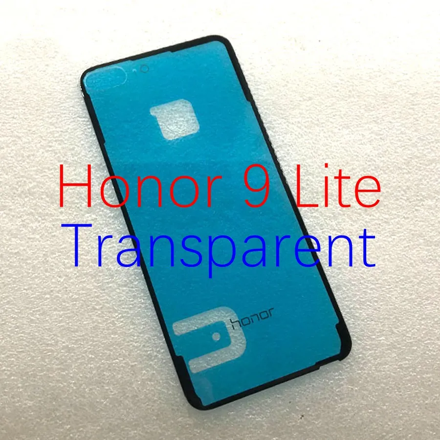 Для Huawei Honor 9 Задняя стеклянная крышка батареи задняя дверь корпус панель для Huawei Honor 9 Lite Задняя стеклянная крышка Замена - Цвет: Honor9Lite Transpare