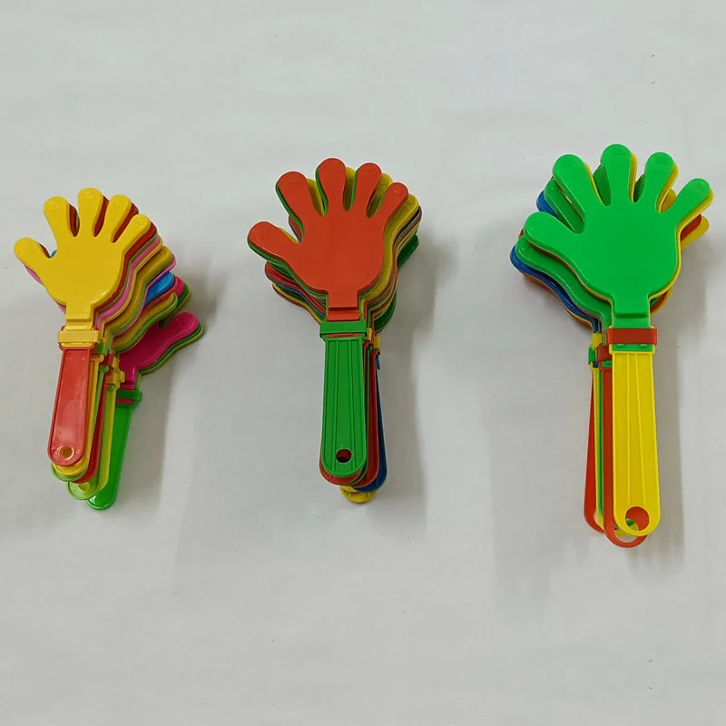 Mini Hand Clappers - Assorted, 3 Long, Plastic