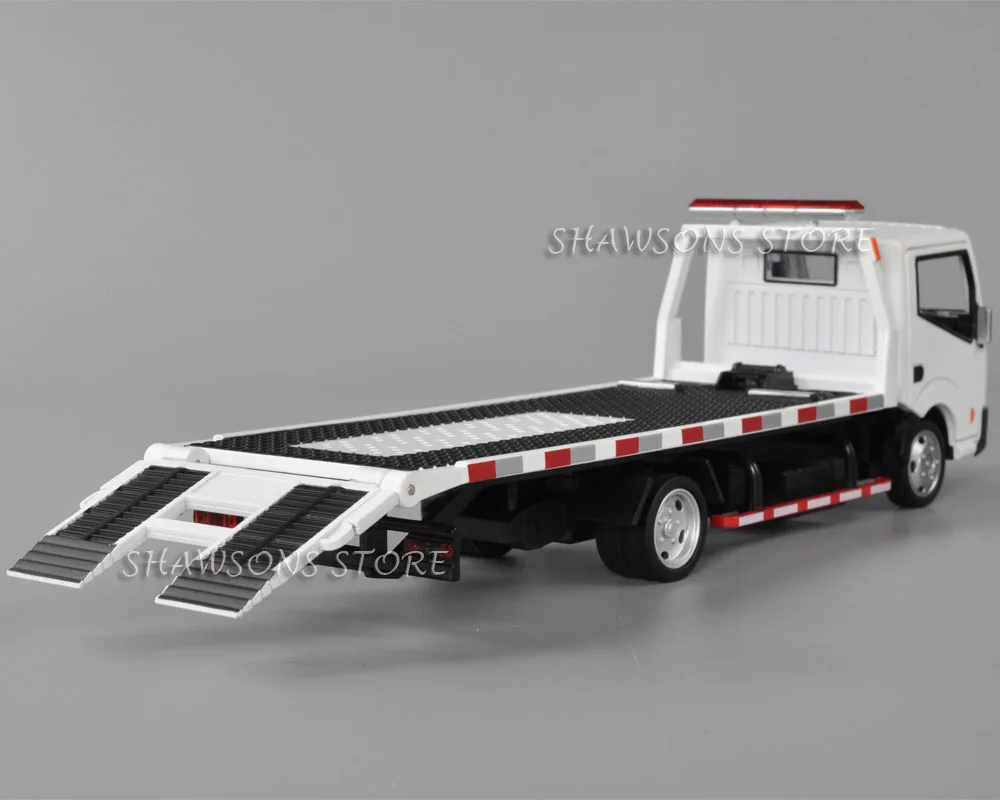 Nissan Cabstar Truck LKW Anhänger 1:32 Die Cast Modellauto Spielzeug Pull Back 